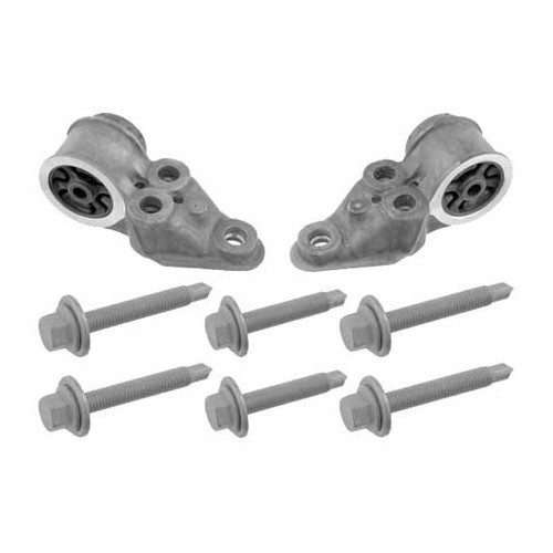  Supports with rear suspension silent blocks for Audi A6 (C5) - AJ42360 