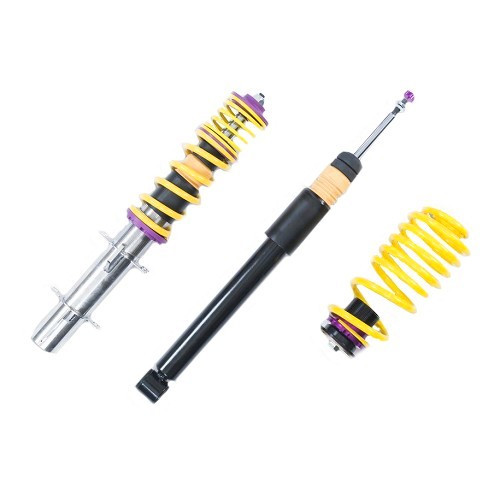  KW V2 stainless steel line coilovers for Audi A3 (8L) and TT (8N) - AJ77483-1 