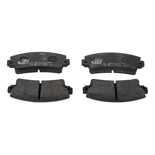  Set of BENDIX front brake pads for Alpine A110 - Big brakes - AL60000 