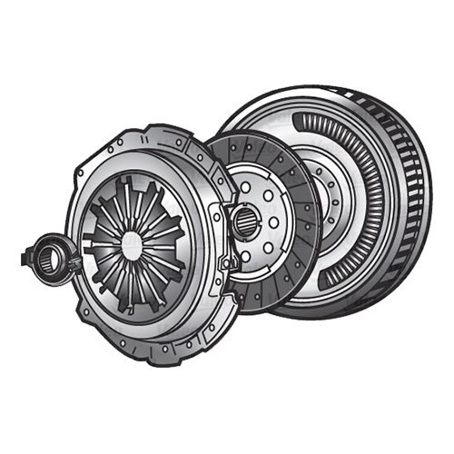     
                
                
    VALEO dual mass clutch + flywheel for Audi A3 (8P) 1.6 TDi - AS37944
