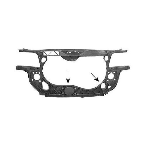  Front panel for Audi A4 (B6) 4- and 6-cylinder Petrol engine - AT12009 