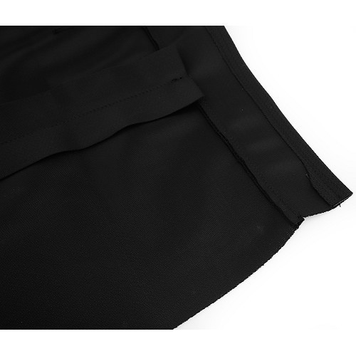 Black ceiling cover for Audi 80 from 1992 to 1997. Electric hoods only - AU03002-3 