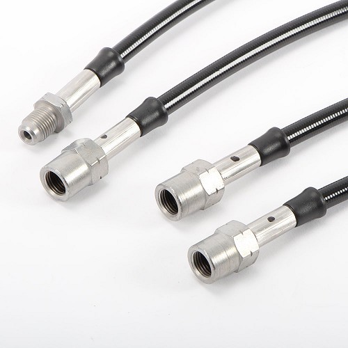 Kit 4 tubi freno aviazione GOODRIDGE per BMW 1600, 2000 e 2002 - AVI0062