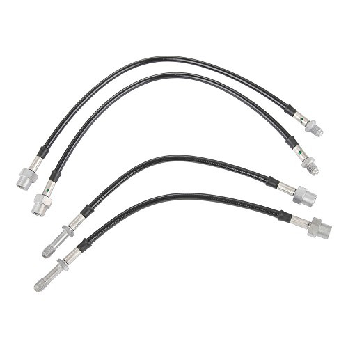     
                
                
    Kit 4 flessibili freno in stile aviazione GOODRIDGE per BMW E39 - AVI0077
