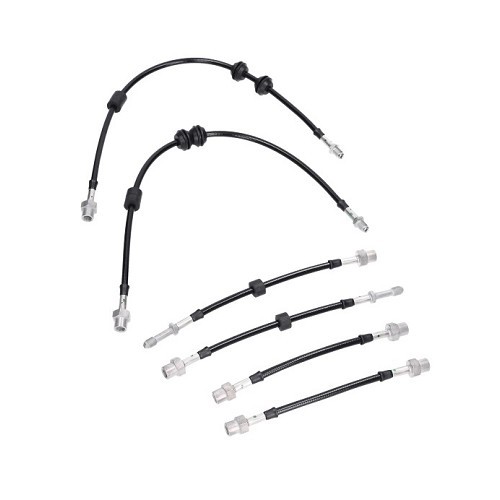     
                
                
    Kit 6 flessibili freno in stile aviazione GOODRIDGE per BMW E87 e E81 - AVI0083
