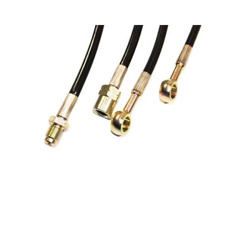 Set di 4 tubi dei freni in stile aviazione GOODRIDGE per Mini - AVI0086