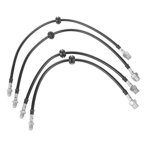     
                
                
    Kit 4 Flexibles de frein aviation GOODRIDGE pour Mini Cooper S R56 et JCW - AVI0088
