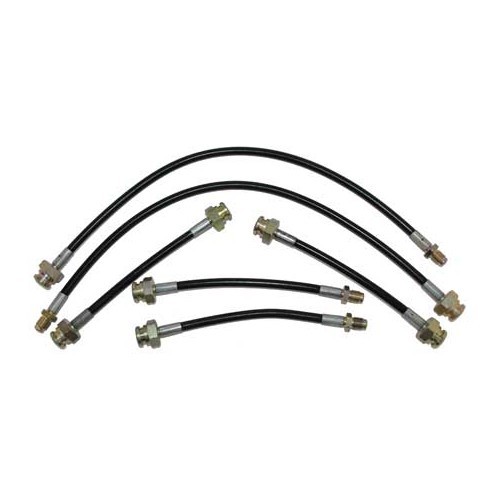     
                
                
    Kit de 6 tubos flexibles de freno de aviación GOODRIDGE para Fiat Barchetta - AVI0160
