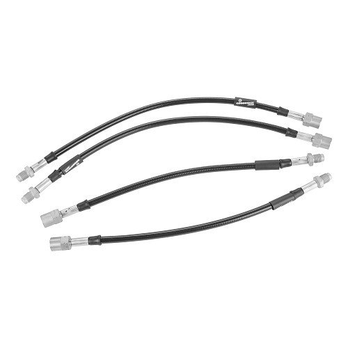     
                
                
    Set di 4 tubi dei freni in stile aviazione GOODRIDGE per Mercedes-Benz 190 - AVI0255
