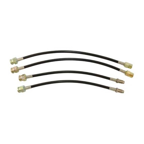     
                
                
    Kit 4 GOODRIDGE Luftfahrt-Bremsschläuche für Porsche 911 und 912 - AVI0351
