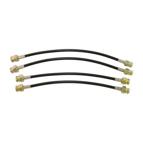     
                
                
    Kit of 4 GOODRIDGE aviation brake hoses for Porsche 964 Carrera 2 and Carrera 4 - AVI0357
