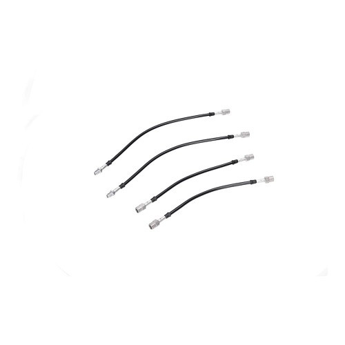     
                
                
    Kit 4 Bremsschläuche Luftfahrt GOODRIDGE für Renault 11 turbo - AVI0383

