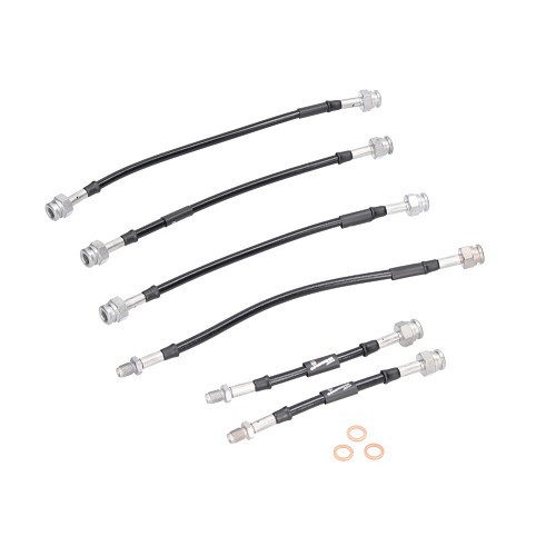     
                
                
    Kit 6 tubi freno aviazione GOODRIDGE per Simca 1000 Rallye 2 e 3 - AVI0446
