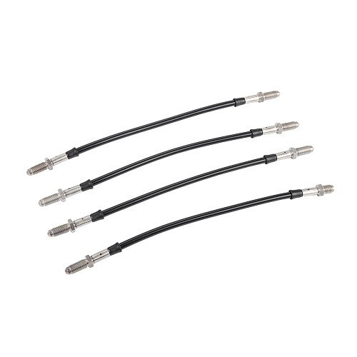     
                
                
    Kit di 4 tubi dei freni in stile aviazione GOODRIDGE per Triumph GT6 Rotoflex - AVI0449
