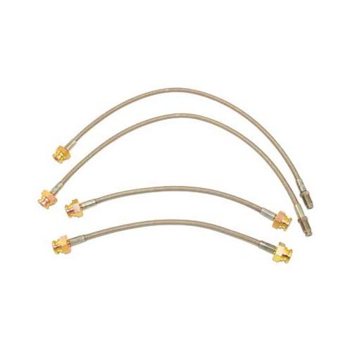     
                
                
    Kit of 4 GOODRIDGE aviation brake hoses for Volkswagen Beetle before 1964 - AVI0516
