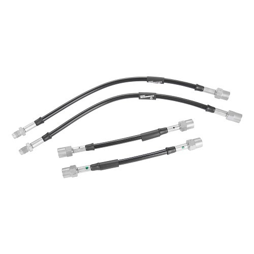     
                
                
    Kit de 4 tubos flexibles de freno de aviación GOODRIDGE para Volkswagen Golf 2 TD - AVI0523
