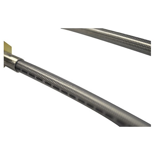 Tubi flessibili per freni tipo aviazione GOODRIDGE per Porsche 944 (1982-1986) - grigio - AVI0550