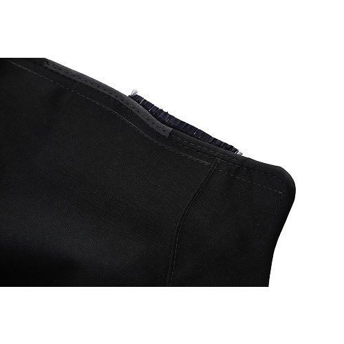 Capote complète noire tissu type alpaga pour BMW Série 3 E30
