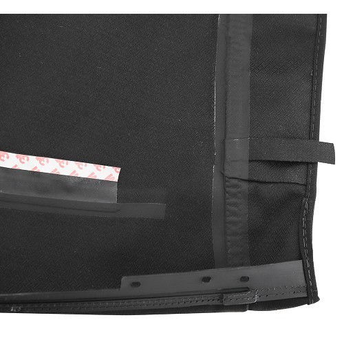  Complete black fabric soft top alpaca type for BMW Serie 3 E36 Cabriolet (08/1992-10/1995) - with side pockets - BA02200-6 