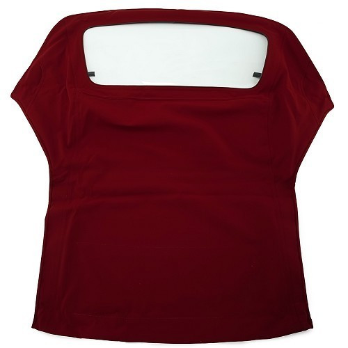  Complete burgundy alpaca type soft top for BMW 3 Series E36 Cabriolet (08/1992-10/1995) - with side pockets - BA02206 