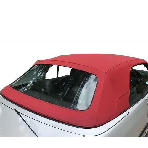 Complete burgundy soft top fabric alpaca type for BMW Serie 3 E36 Cabriolet (08/1992-10/1999) - without side pockets - BA02306 