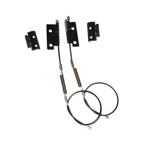  Zijdelingse kabels voor softtop in 32.5cm voor BMW Z3 tot 12/96 - BA02700 