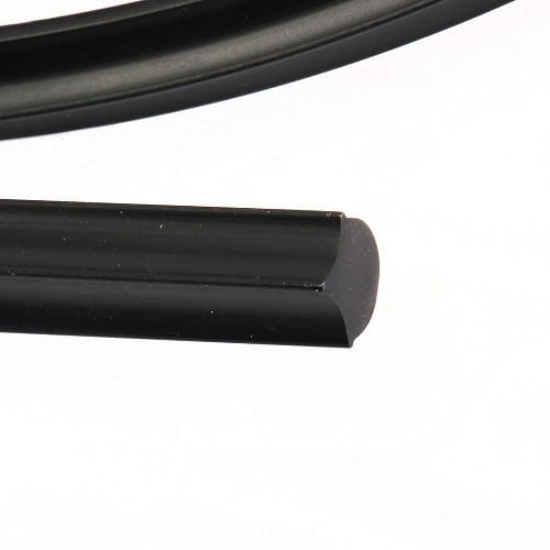  Black moulding for windscreen seal or rear glass weatherstrip for BMW E10 (02) - BA13024-1 