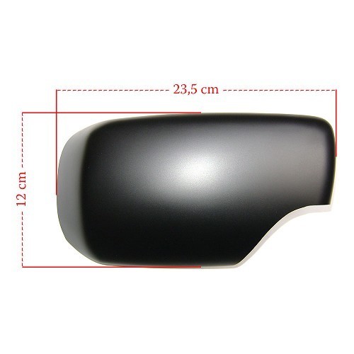  Outer right-hand door mirror shell for BMW E46 Saloon, Touring & Compact - BA14808-3 