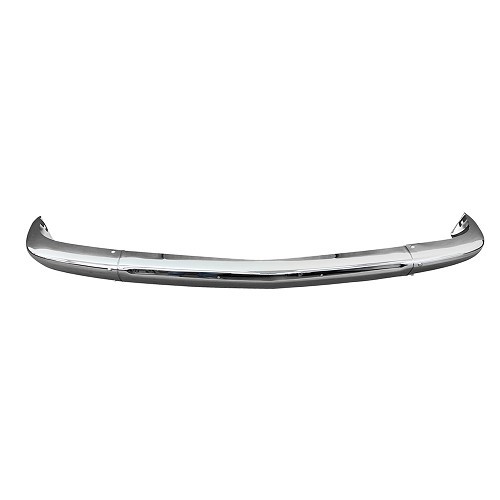  Front bumper chrome version Europe without bumpers for BMW 02 Series E10 phase 1 (03/1966-03/1971) - type without rubber strip - BA14819 