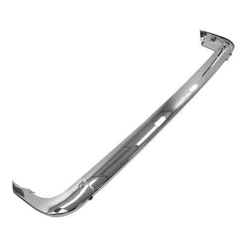  Rear bumper chrome version Europe without bumpers for BMW 02 Series E10 phase 1 (03/1966-03/1971) - type without rubber strip - BA14821-1 