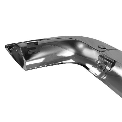  Rear bumper chrome version Europe without bumpers for BMW 02 Series E10 phase 1 (03/1966-03/1971) - type without rubber strip - BA14821-3 