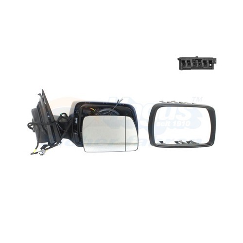  Specchio retrovisore esterno destro per BMW X3 E83 e LCI (01/2003-08/2010) - BA14872 