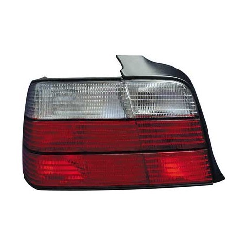  Luz traseira esquerda com indicador branco para BMW E36 Sedan - BA15040 