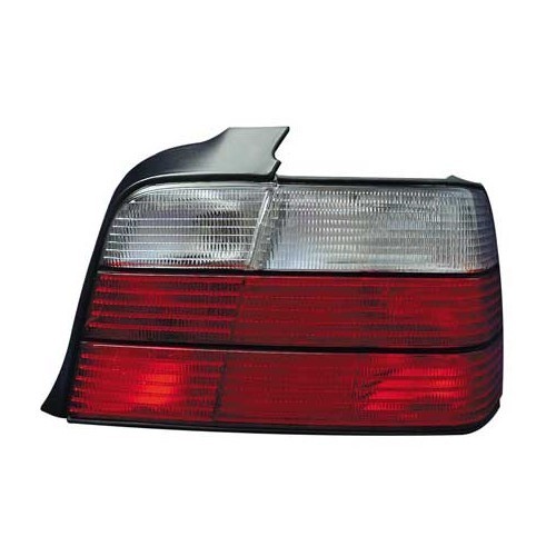  Luz traseira direita com indicador branco para BMW E36 Sedan - BA15042 
