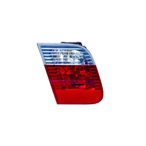  Fanale posteriore sinistro bianco/rosso sul bagagliaio per BMW E46 Berlina a partire da 09/01 - BA15084 