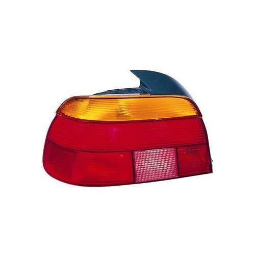  Linke Rückleuchte mit orangefarbenem Blinker für BMW E39 Limousine bis ->09/00 - BA15535 