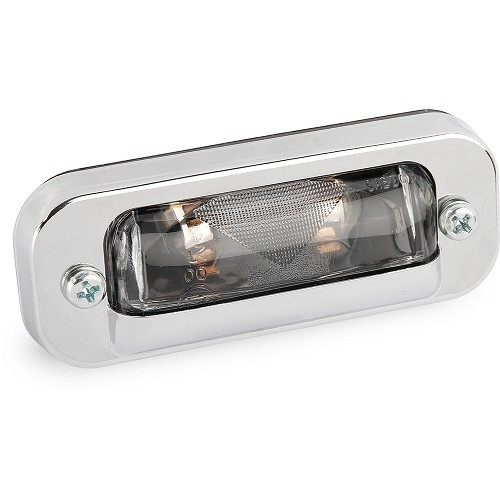     
                
                
    Éclairage de plaque d'immatriculation arrière pour BMW Série 02 E10 (03/1966-07/1977) - version Europe USA - BA16046
