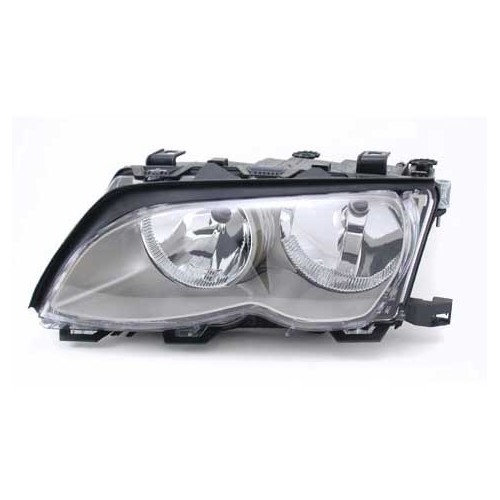  Front left-hand headlight with chrome surround for BMW E46 from 09/2001-> - BA17000 
