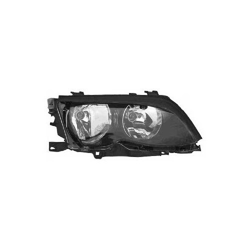  Front right-hand headlight with black surround for BMW E46 from 09/2001-> - BA17006 