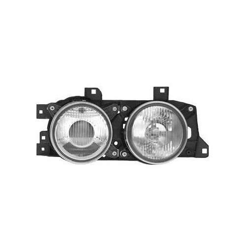 Right front white headlamp for Bmw 7 Series E32 (09/1989-04/1994) - BA17135 