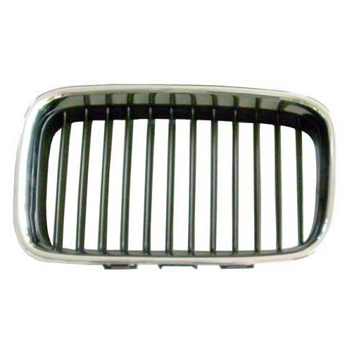  Chrome grille for BMW series 3 E36 (-09/1996) - left side - BA18101 