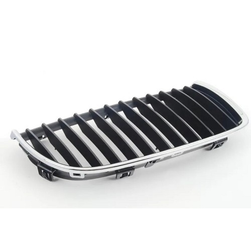  Black/chromium front grille, right side, for BMW E90 & E91 - BA18212 