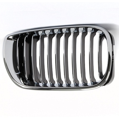  Chrome grille for BMW 3 Series E46 Sedan and Touring (09/2001-) - right side - BA18306-1 