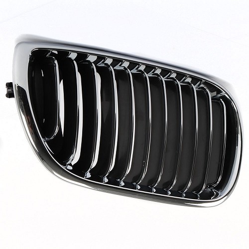  Chrome grille for BMW 3 Series E46 Sedan and Touring (09/2001-) - right side - BA18306-2 