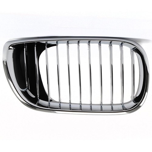  Chrome grille for BMW 3 Series E46 Sedan and Touring (09/2001-) - right side - BA18306 
