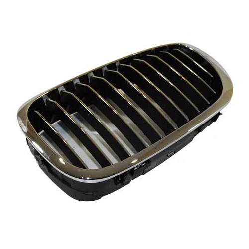  Chrome left grille for BMW 3 Series E46 Coupé and Cabriolet phase 2 (04/2003-) - driver's side - BA18317-1 