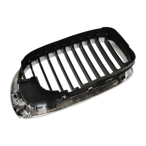  Chrome grille, right, for BMW 3 Series E46 Coupé and Cabriolet phase 2 (04/2003-) - passenger side - BA18318-1 