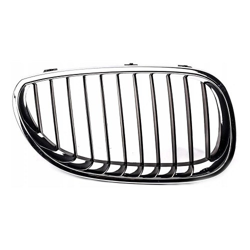     
                
                
    Black/chromium grille, right side, for BMW E60/E61 - BA18432

