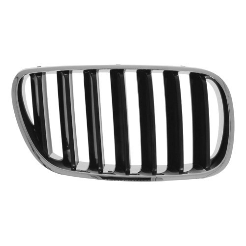     
                
                
    Black straight grille with chrome surround for BMW X3 E83 LCI (02/2006-08/2010) - BA18436
