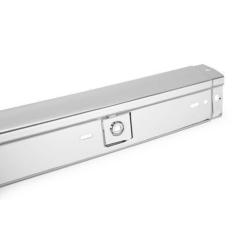 Lame centrale de pare chocs arrière chromée pour BMW Série 3 E30 phase 1 (01/1981-08/1987) - BA20200